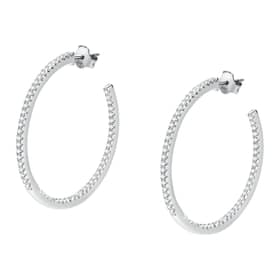 Earrings a Circle - Creole Silver, ⌀35mm