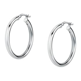 Earrings a Circle - Creole Silver, ⌀30mm