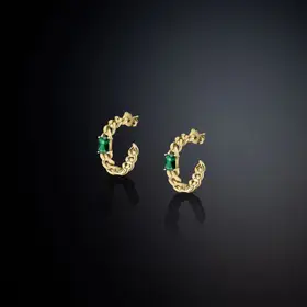 Chiara Ferragni Brand Bossy Chain Earrings - J19AUW34