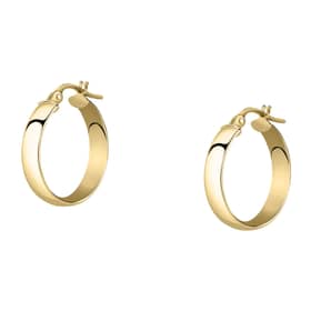 Earrings a Circle - Creole Gold, ⌀17mm