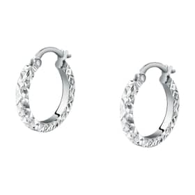 Earrings a Circle - Creole Silver, ⌀2x19mm