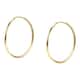 Earrings a Circle - Creole Gold, ⌀17mm