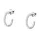 Earrings a Circle - Creole Silver, ⌀15mm