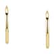 Earrings a Circle - Creole Gold,  ⌀16mm