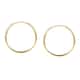 Earrings a Circle - Creole Gold, ⌀13mm