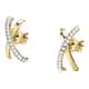 Earrings a - Creole Gold, ⌀10x15mm