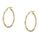 Earrings a Circle - Creole Gold, ⌀25mm