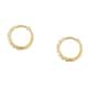 Earrings a Circle - Creole Gold, ⌀8mm