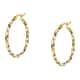 Earrings a Circle - Creole Gold, ⌀30mm