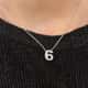 LA PETITE STORY LUCKY NUMBER NECKLACE - LPS10AQK06