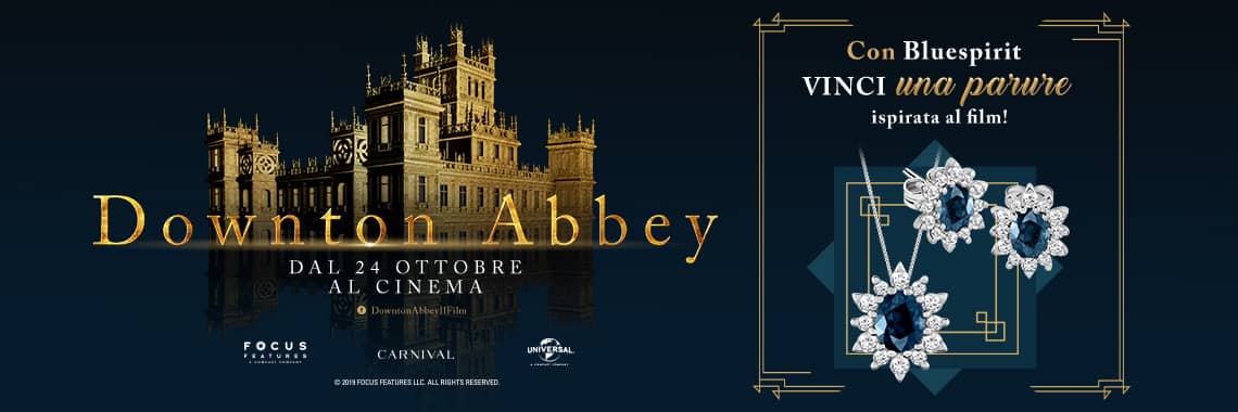 Vinci con Downton Abbey e Bluespirit
